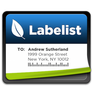 Labelist for Mac 10.0.2 labelist标签设计和打印专业工具