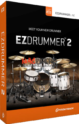 EZdrummer 2 for Mac 2.1.6  鼓音源 34G完整包