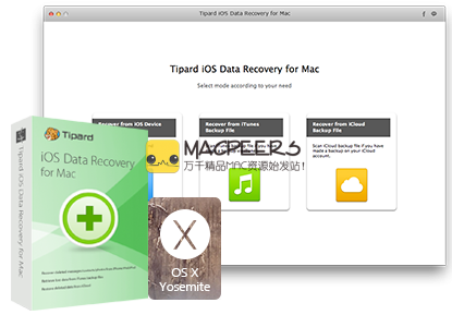 Tipard iOS Data Recovery for Mac 8.2.6 恢复iPhone/iPad/iPod删除的数据