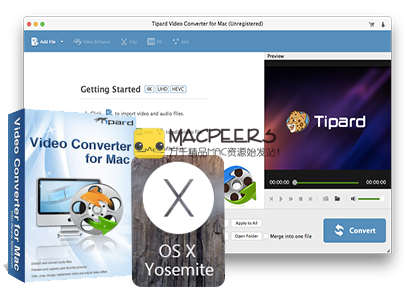 Tipard Video Converter for mac 5.0.18 强大的视频转换器