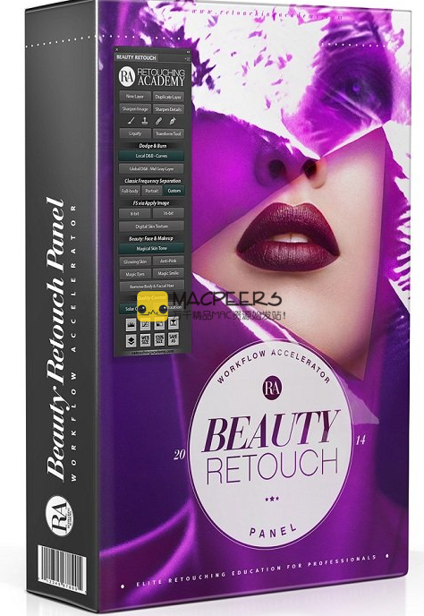 RA Beauty Retouch Panel 3.3 with Pixel Juggler for Adobe Photoshop MacOS