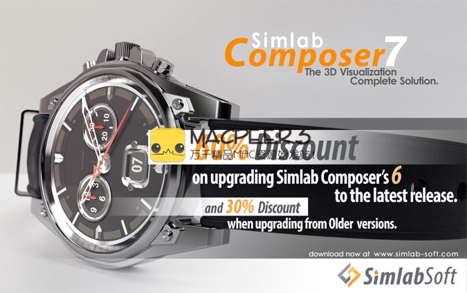 SimLab Composer for mac 8.0.4  3D场景建筑，渲染，共享和应用动画