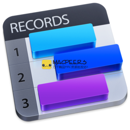 Records for mac 1.4.1  易于使用的个人数据库