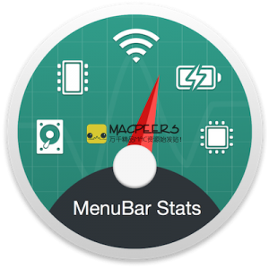 MenuBar Stats for Mac 3.8.6  系统状态监控软件