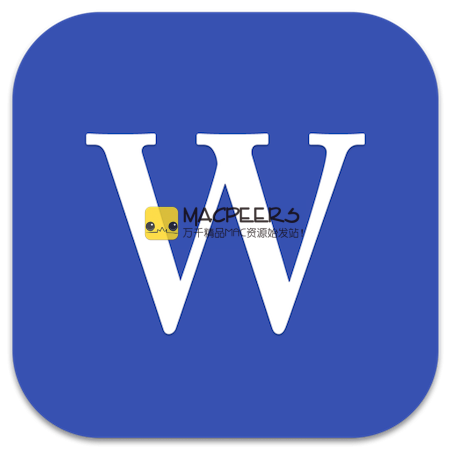 Word Air Pro 1.7.2 for Mac 文本编辑器