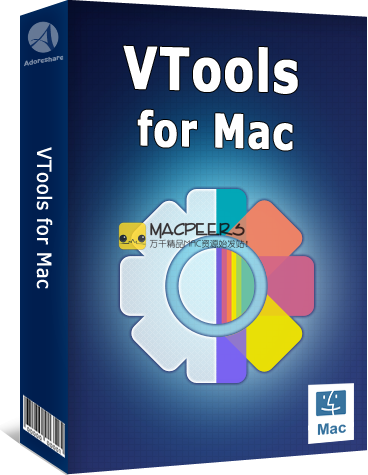 Adoreshare Vtools for Mac 1.2.0.0 完美的5合1多媒体解决方案