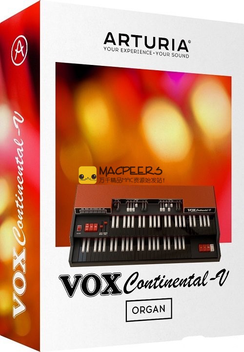 Arturia VOX CONTINENTAL V for Mac 2.3.0.1391