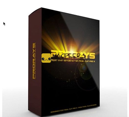 ProRays - Text Ray Effects for Final Cut Pro X (Mac OS X)