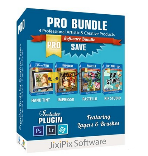 Jixipix Professional Software Bundle for Mac 2016 + Extras 专业照片色调和颜色工具