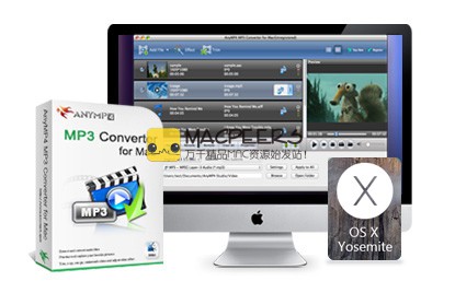 AnyMP4 MP3 Converter for Mac 6.3.6 多功能MP3转换器