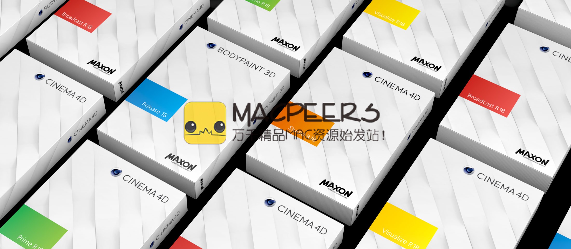 Maxon CINEMA 4D Studio  R18.028  mac/win 完整版 修复 激活