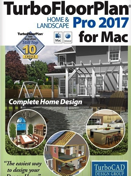 IMSI TurboFloorPlan Home & Landscape Pro 2017 for Mac 19.0.1 专业的家庭和景观设计解决方案