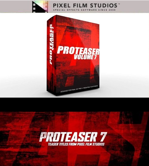 Pixel Film Studios - PROTEASER Volume 7 for Final Cut Pro X (Mac OS X)