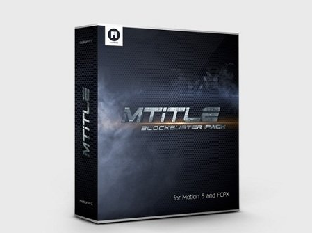 mTitle Blockbuster Pack - Cinematic Titles for Final Cut Pro X & Motion (Mac OS X)