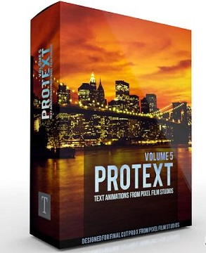 Pixel Film Studios - ProText Volume 5 for Final Cut Pro X (Mac OS X)