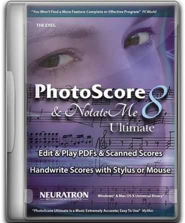PhotoScore Ultimate 8.8.2 for Mac 乐谱识别软件