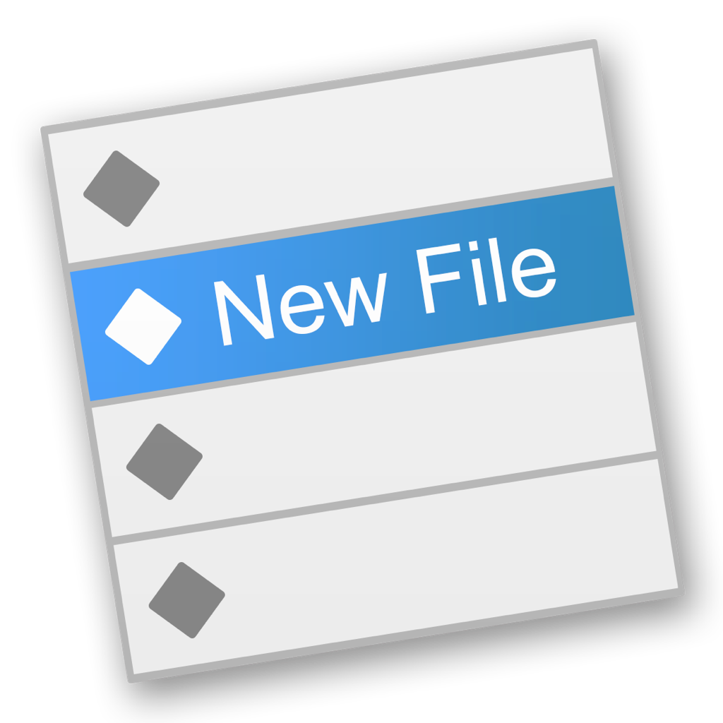 New File Menu for Mac 1.3.1  Finder右键创建文档利器