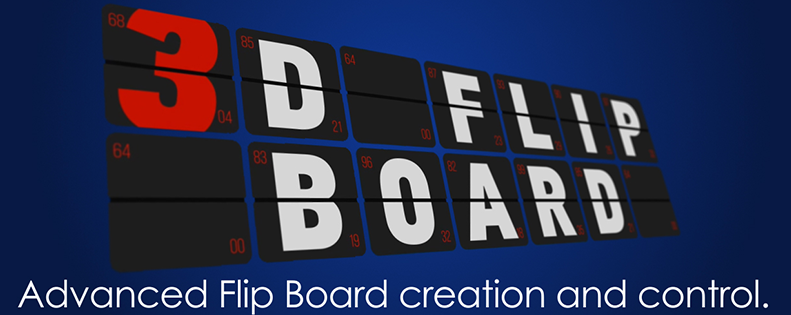 3D Flip Board for Mac 1.17 After Effects Plugin 插件
