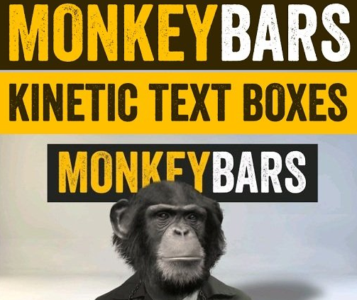 MonkeyBars for Mac 1.04 文本动画插件 Adobe After Effects