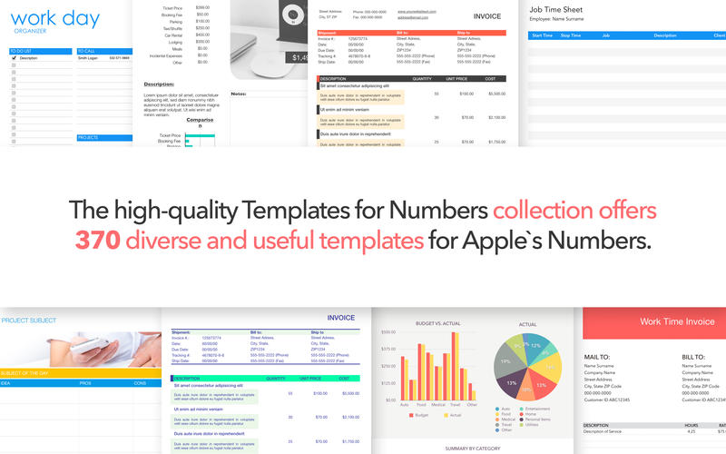 templates-for-numbers