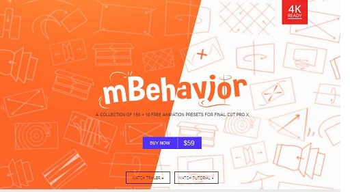mBehavior - A Collection of Animation Presets for Final Cut Pro X (Mac OS X)