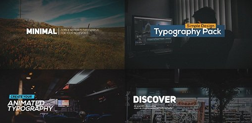 Animated Typography Titles for Final Cut Pro X & Motion 5 (Mac OS X)
