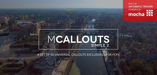 MotionVFX - mCallouts Simple 2 for Final Cut Pro X (Mac OS X)