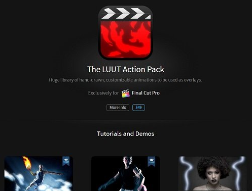 The Luut Action Pack - Plug-in for Final Cut Pro X (Mac OS X)
