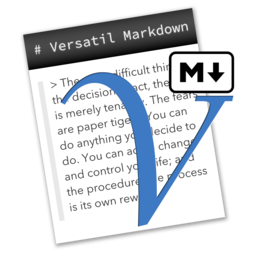 Versatil Markdown for Mac 2.1.0 Markdown编辑器