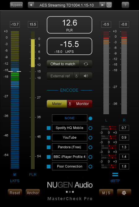 NuGen Audio MasterCheck Pro for Mac 1.4.0