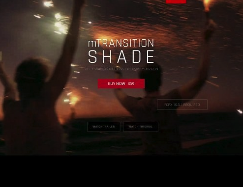 MotionVFX - mTransition Shade for Final Cut Pro X (macOS)