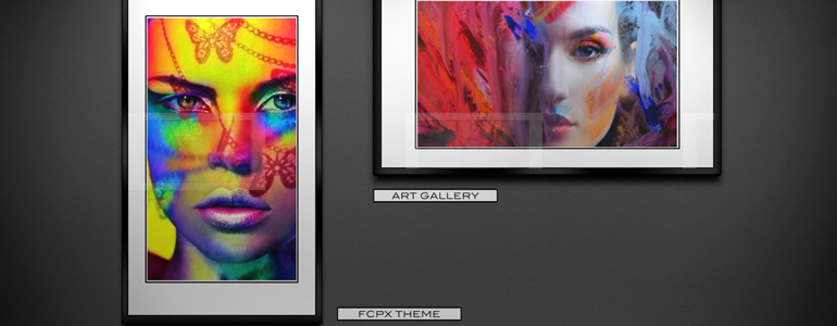 Pixel Film Studios - Art Gallery for Final Cut Pro X (macOS)