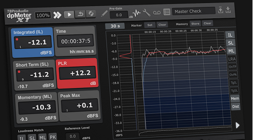 TBProAudio dpMeterXT v1.2.3 多通道电表