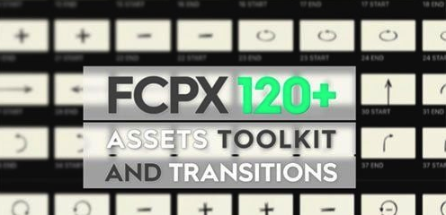 FCPX Assets Toolkit and Transitions for Final Cut Pro X & Motion 5 macOS