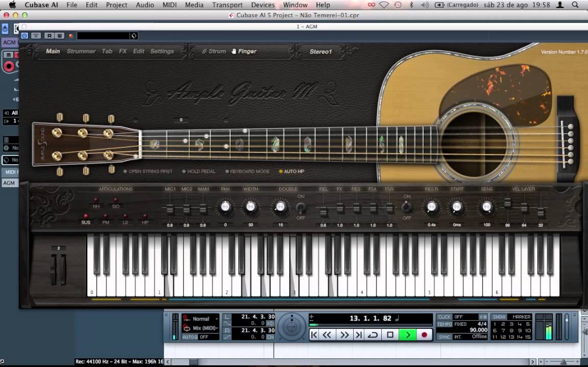 Ample Sound AGM2 for mac 2.5.5 吉他录制工具