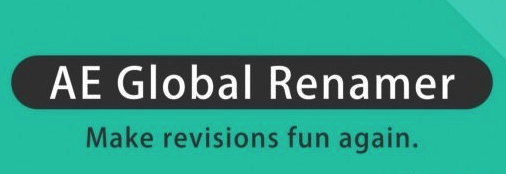 AE Global Renamer 2.1.4 Plug-in for After Effects macOS
