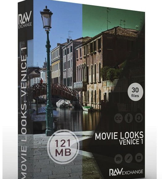 RAWexchange Movielooks Venice 1 for Adobe photoshop macOS