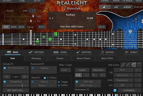 MusicLab RealEight v4.0.2.7433 MacOSX