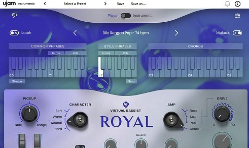 UJAM Virtual Bassist ROYAL v1.0.1 macOS-AWZ