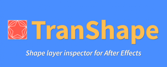 TranShape 1.8.1 for After Effects MacOS
