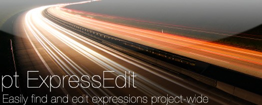 pt_ExpressEdit 2.5 for After Effects MacOS