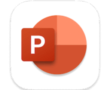 Microsoft Powerpoint v16.100 macOS