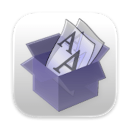 FontBook 5.4.1 macOS
